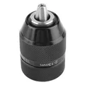 1pc Mandrino per trapano senza chiave in acciaio ad alta velocità 13mm 1/2 Montaggio autobloccante Mandrino per trapano elettrico in metallo per trapano a percussione