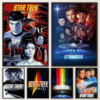 Film S-Star T-Trek Poster Prints Poster Wall Painting Bedroom Living Room Wall Bar Restaurant Sticker Small