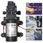 70W DC 12V Micro pompe elettriche per acqua a riflusso a membrana interruttore automatico 6L/Min pompa autoadescante Spray per lavaggio auto ad alta pressione