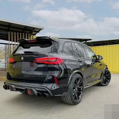 Car Accessories Real Carbon Fiber Material Rear Boot Trunk Wing Rear Roof Spoiler For BMW X5M F95 SUV 2019 2020 2021 2022