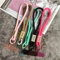 Cinturino da polso Colori caramelle Cavo per chiavi Portachiavi in metallo Portachiavi Cordino Custodia per telefono portatile Accessori Landyards universali