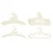 5 Pieces Baby Clothes Hangers Closet Organizer Anti Slip Kids Clothes Hangers Wooden Clothes Hangers