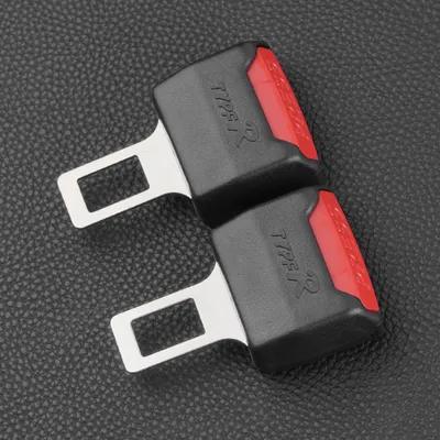 2 Pcs Car Seat Belt Clip Extension Plug Car Safety Seat Lock Buckle Seatbelt Clip Extender Converter Baby Car Seat Accessories