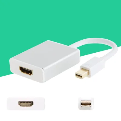 Mini DP Thunderbolt to HDMI cable 4K 60Hz/30Hz/1080P Mini DisplayPort to HDMI Adapter Converter 4K for Macbook Pro Air Imac
