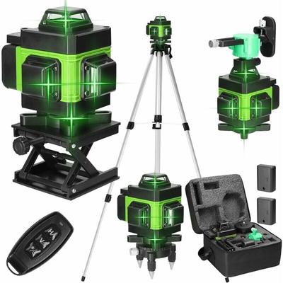 Multifunktionales 4D-Laser-Nivelliergerät mit 16 Linien, 3°-Selbstnivellierungsgerät,
