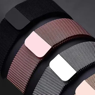 Milanaise-Loop-Armband für Apple Watch Band 44 mm 40 mm 45 mm 41 mm 42 mm 38 mm 49 mm Metallarmband iWatch Serie Ultra 2 9 8 SE 7 6 5 3 Image