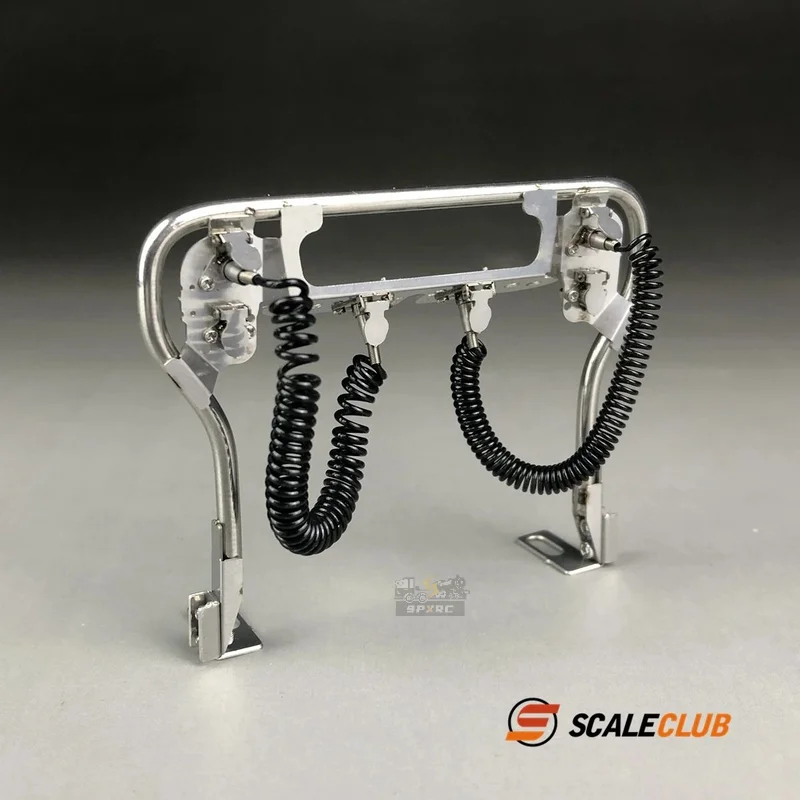Scaleclub 1:14 LKW Metall Luftröhre Rack Draht Für Tamiya Scania 770S MAN Benz VOLVOO Anhänger Kipper Auto Diy Teile Image