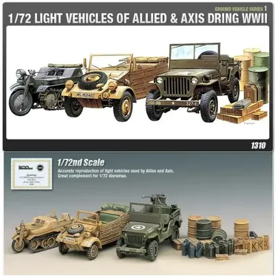 Akademie AC13416 1/72 BODEN FAHRZEUG SERIE-1 modell kit Image