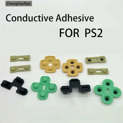 Cheng haoran 2sets für ps2 leitfähiger gummi griff knopf gummi weiches gummi pad ps2 spezielles Image