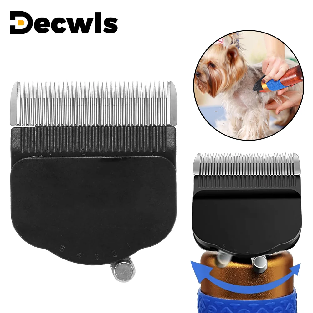 Schermesser für elektrische Tufting-Teppiche, austauschbare Keramikklinge, verstellbare Teppich-Trimmerklinge, Ersatzköpfe für Tierscheren, Werkzeug zum Trimmen von Tierhaaren, Ersatzbit für Image