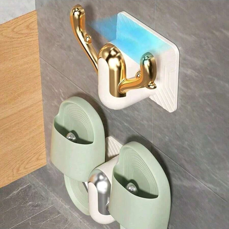 Hausschuhe Rack kein Stanzen Badezimmer einfache Pantoffel Haken Toilette Drainage Rack Wand Schlafzimmer ordentlich Lagerung Schuh Wäsche ständer