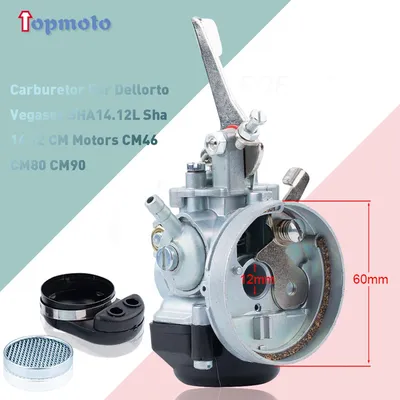 Für dello rto vegaser sha 14,12 l sha 14 12 cm motoren cm46 cm motoren cm 80 cm90 mofas moped mokick scooter motorrad vergaser