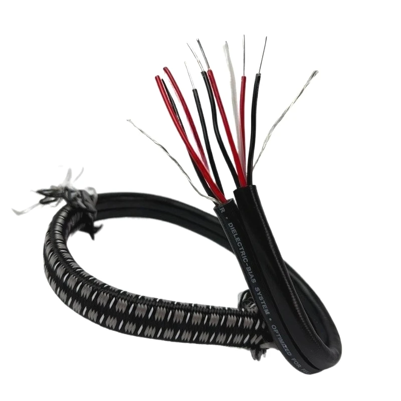 K2-Lautsprecherkabel, solides, hochreines, perfektes Oberflächen-Silberdraht, HiFi-Audio-Lautsprecherkabel Image