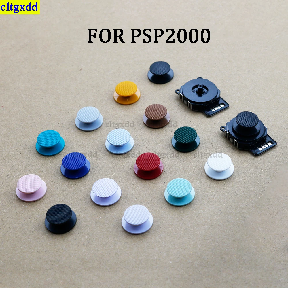 Cltgxdd 1 Stück ist geeignet für psp e1000 street series-3d ultra dünne simulations spiel stick abdeckung ersatz taste Image