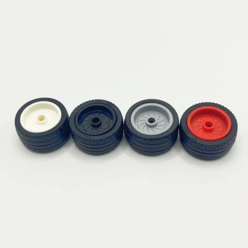 18976 Reifen 24x12 Low Brick Collection Bulk modulares Spielzeug für technische Moc DIY Verkauf Gebäude Blöcke Little Boy Kompatibilität Image