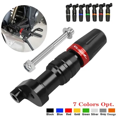 G310GS G310R Universal Auspuff Sliders Motorrad CNC Crash Pads Crash Rahmen Schutz Für BMW G310GS G310R G310GS Alle Jahre