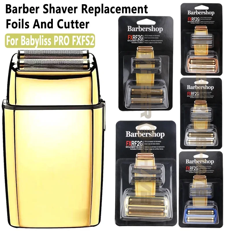 Haars ch neider Cutter und Folien Kopf für Babyliss Pro FXFS2 Elektro rasierer Ersatz Clipper Klingen Kopf Netz Friseur Zubehör Image