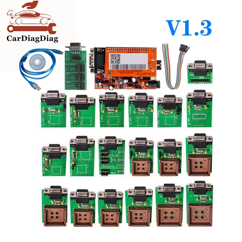 Professioneller UPA-USB-Programmierer, vollständiger Adapter, Version V1.3, Programmiertool, UPA-USB-ECU-Programmierer, hohe Qualität Image