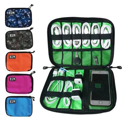 Gadget Kabel Organizer Aufbewahrungstasche Reise Elektronisches Zubehör Aufbewahrungstasche Fall USB Image
