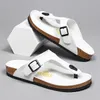 Weiche Sohle Kork Sandalen Hausschuhe Sommer Strands chuhe Frauen Schuhe plus Größen 45 Retro Hausschuhe Modedesign Herren schuhe