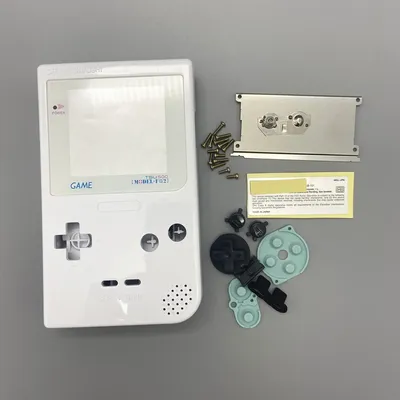 Kunststoff shell cover Für GBL für GAMEBOY LICHT spiel konsole gamepad volles haus shell reparatur Image