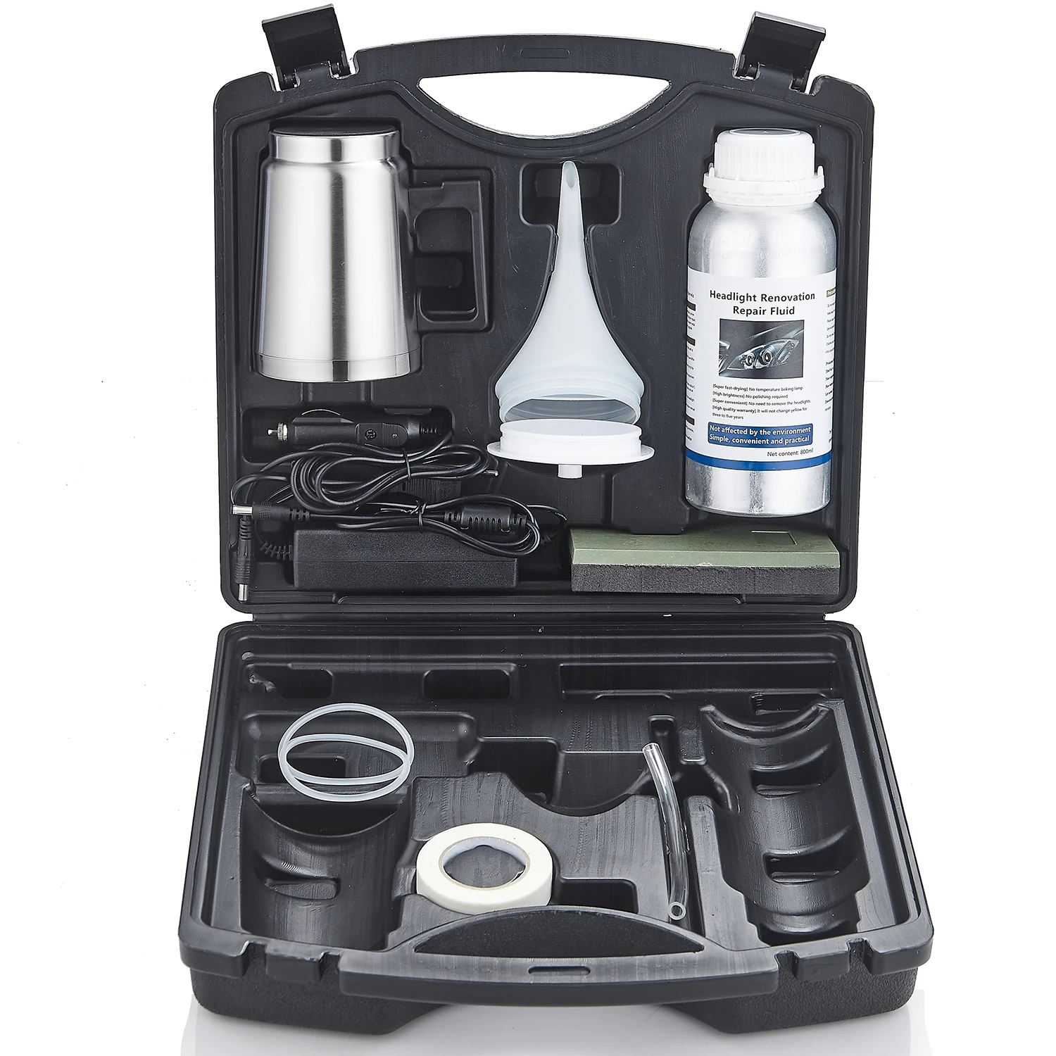 Auto Scheinwerfer Renovierung Polieren Kit Scheinwerfer Chemische Polieren Kit Automotive Pflege Werkzeug 800ML Flüssigkeit Polymer Auto Werkzeug Set Image