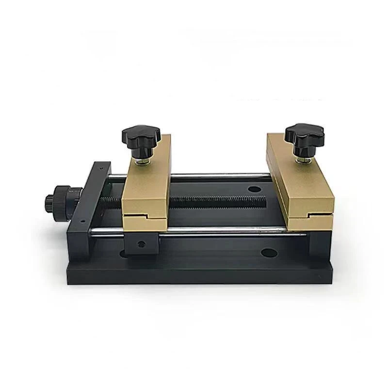 Faser markierung Metallblech halter Markierung aufsatz feste Halterung Metallfolie dünne Papier klemme für Laser markierung schneide maschine Image