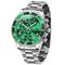 neue Olevs Ole Trend Mode Herrenuhren Kalender leuchtender Chronograph Mondphase drei Zeiger Multifunktions-Quarzuhr wasserdichte Sport-Herrenarmbanduhr