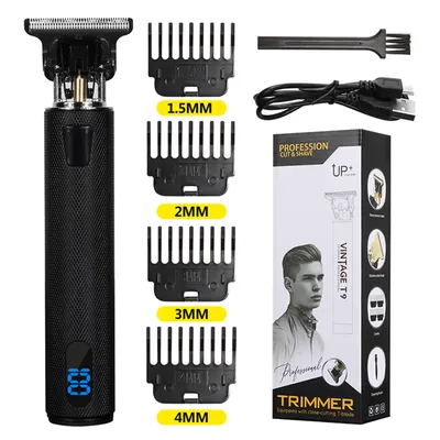 HIENA T9 Hair Trimmers vintage hair cutting machine clipper professional barber machines anti slip