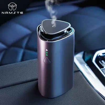 NAMSTE Car Diffuser Humidifier Auto Air Purifier Aromo Air Freshener USB Charging For Car Aroma