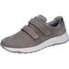 Klettschuh WALDLÄUFER "K-JOHN", Herren, Gr. 11 (46), grau, Nubukleder, Nappaleder, sportlich, Schuhe, Komfortschuh, Bequemschuh, Halbschuh in extra bequemer Weite K