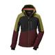 Skijacke KILLTEC "KSW 37 WMN SKI JCKT", Damen, Gr. 44, grün (kiwi), Oberstoff 1: 100% Polyester/ Oberstoff 2: 93% Polyester, 7% Elasthan, Futter: 100% Polyester, Wattierung: 100% Polyester (recycelt), sportlich, Jacken