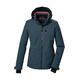 Skijacke KILLTEC "KSW 36 WMN SKI JCKT", Damen, Gr. 40, blau (hellpetrol), Oberstoff: 100% Polyester, Futter: 100% Polyester, Wattierung: 100% Polyester (recycelt), sportlich, Jacken