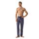 Pyjamahose MEY "TIE MINIMAL", Herren, Gr. XL, N-Gr, blau (neptune), Interlock, Jersey, Obermaterial: 100% Baumwolle, casual, bequem lang, Hosen, Komfortbund mit Kordelzug