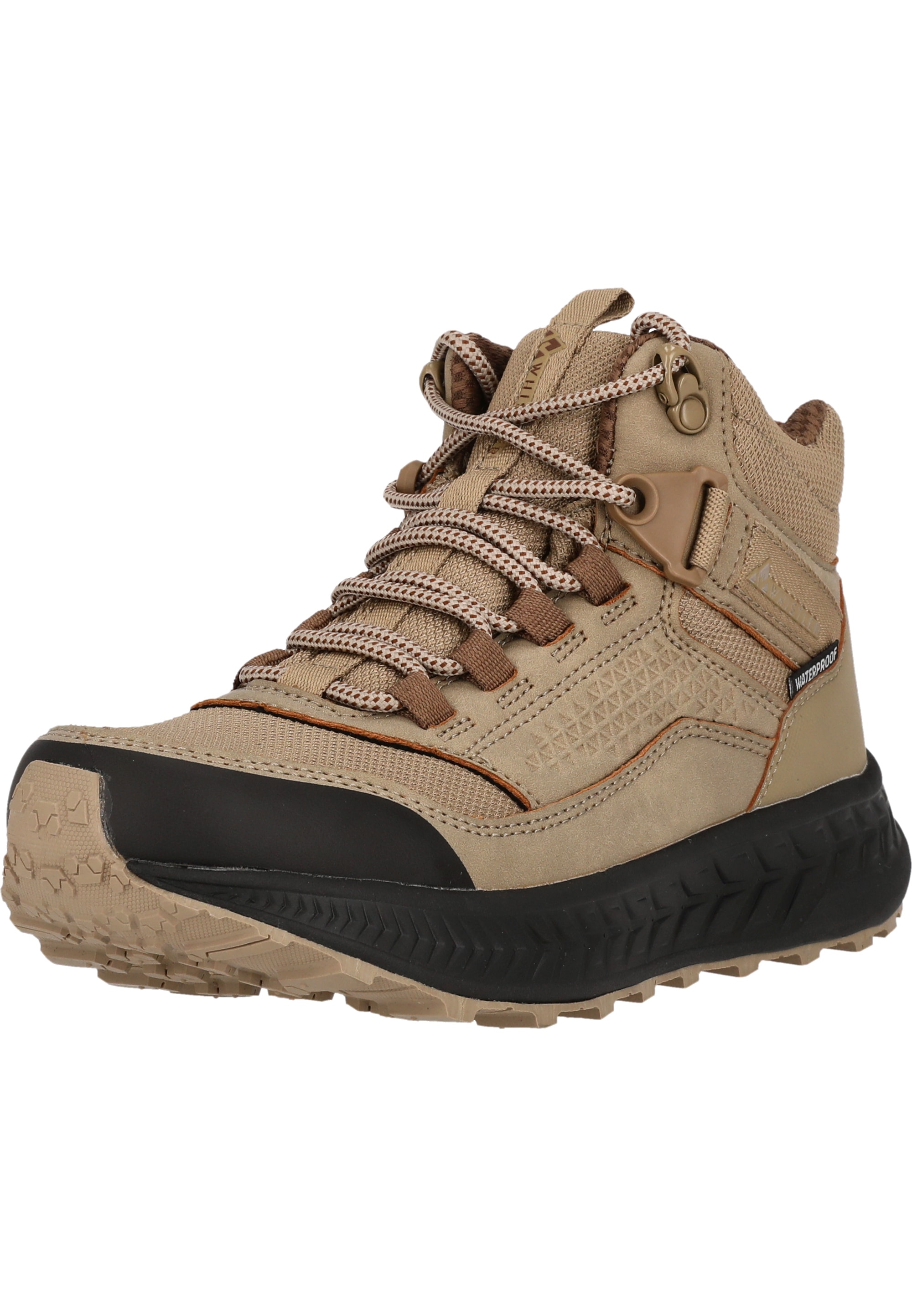 Stiefel WHISTLER "Reid", Damen, Gr. 41, braun (beige), Kunstfaser, Polyurethane, Schuhe Stiefel, mit wasserdichter Qualität