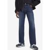 5-Pocket-Jeans LEVI'S "555 RELAXED STRAIGHT", Herren, Gr. 30, Länge 32, blau (up the score), Denim/Jeans, Obermaterial: 100% Baumwolle, casual, relaxed fit, Jeans