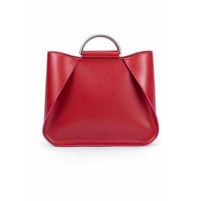 Henkeltasche GRETCHEN "Erica Tote", Damen, Gr. B/H/T: 34.5cm x 29cm x 150cm, rot, Leder, Taschen, aus italienischem Rindsleder Image