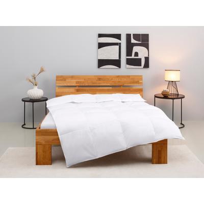 Kunstfaserbettdecke HOME AFFAIRE "Taylore, Bettdecke 135x200, 155x220 cm", weiß, B:135cm L:200cm, Bezug: 100% Baumwolle. Füllung: 100% Polyester, Bettdecken, Bettdecken, Sommer, Winter, 4 Jahreszeiten, Decke Image
