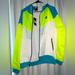 Nike Jackets & Coats | Limited Edition Nike Windrunner Neon/Blue/White Hooded Nylon Windbreaker | Color: Blue/White | Size: L