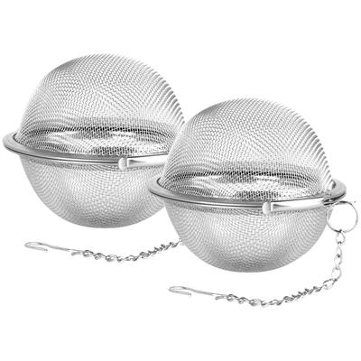 Stainless Steel Mesh Tea Ball 4cm Tea Strainers Tea Infuser set of 2