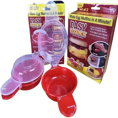 Microwave Eggwich Cooking Tool Hamburg Omelet Maker