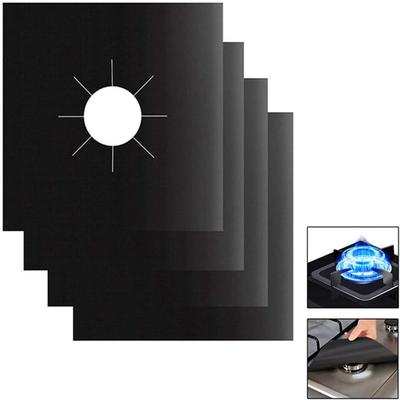 4 Packs Stove Top Covers for Gas Burners 10.6'' x 10.6''