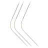 addi Strumpfstricknadeln CraSyTrio LONG, Messing, 26 cm