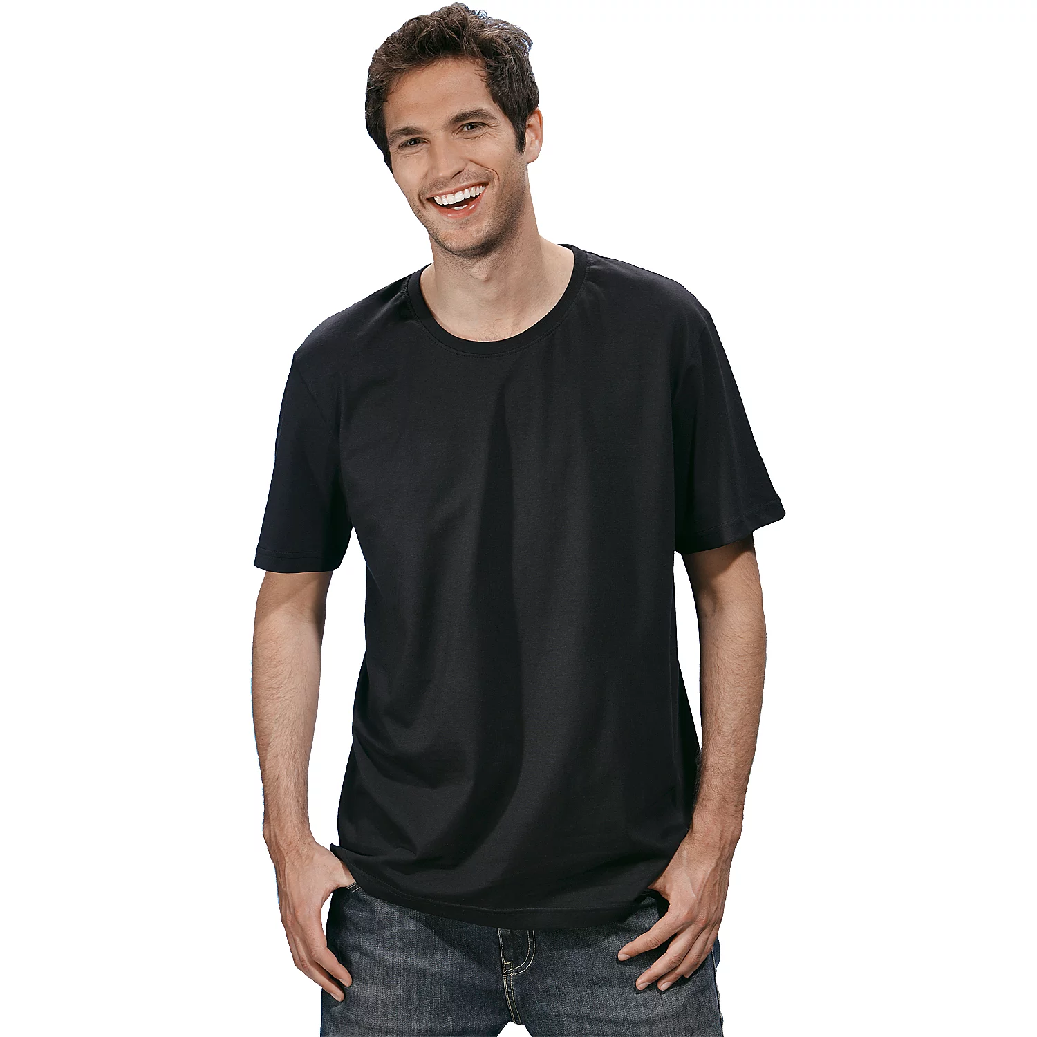T-shirt homme, noir