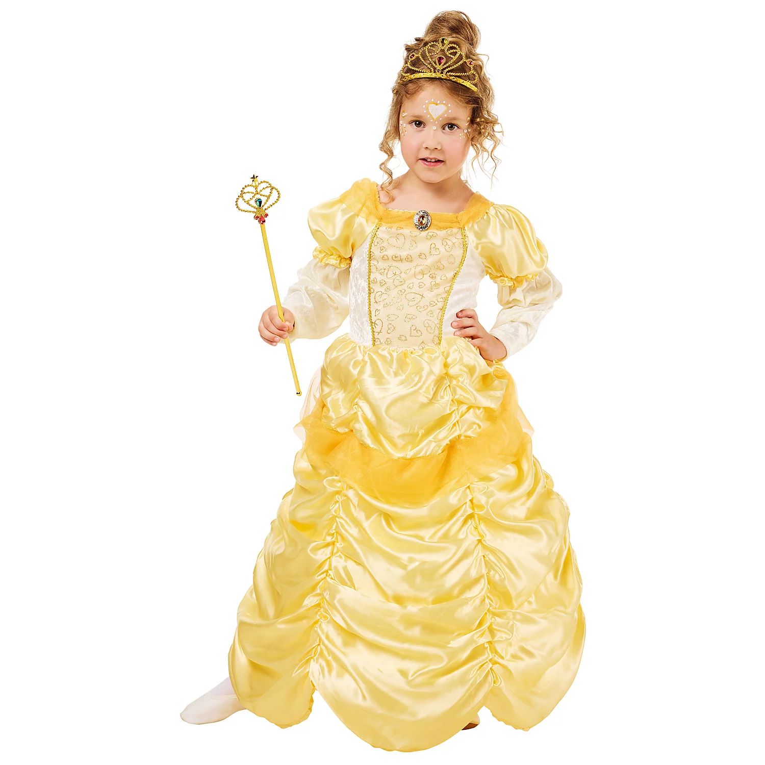 Prinzessinnen-Kostüm Beauty für Kinder Image