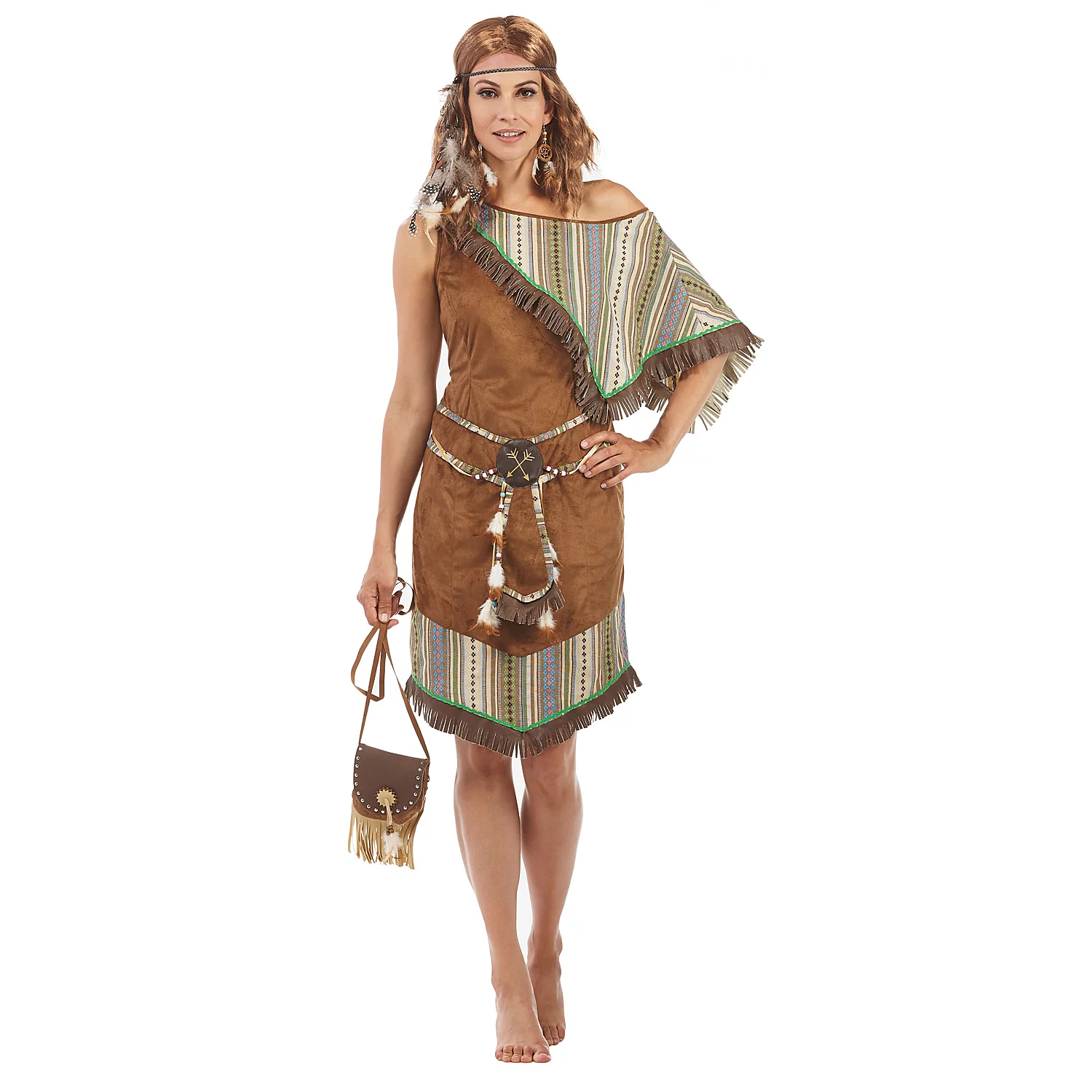 Indianer-Kostüm Ayita für Damen Image