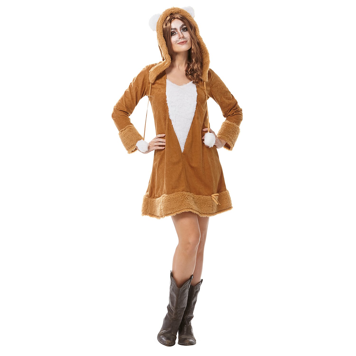 Déguisement Robe de renarde pour femme