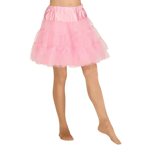 Jupon en tulle fin pour adulte, rose, triple épaisseurs
