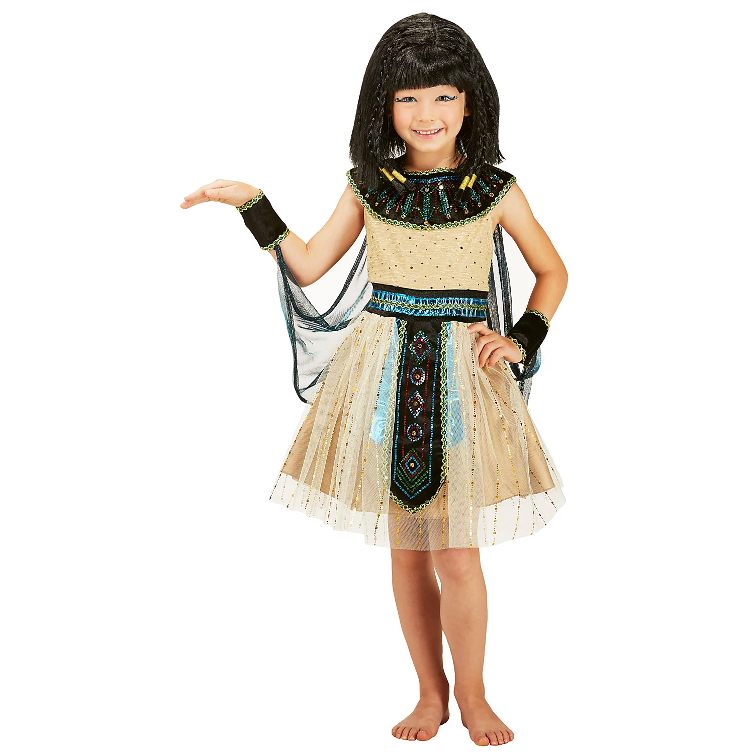 Déguisement d'égyptienne "Yanara", pour enfants