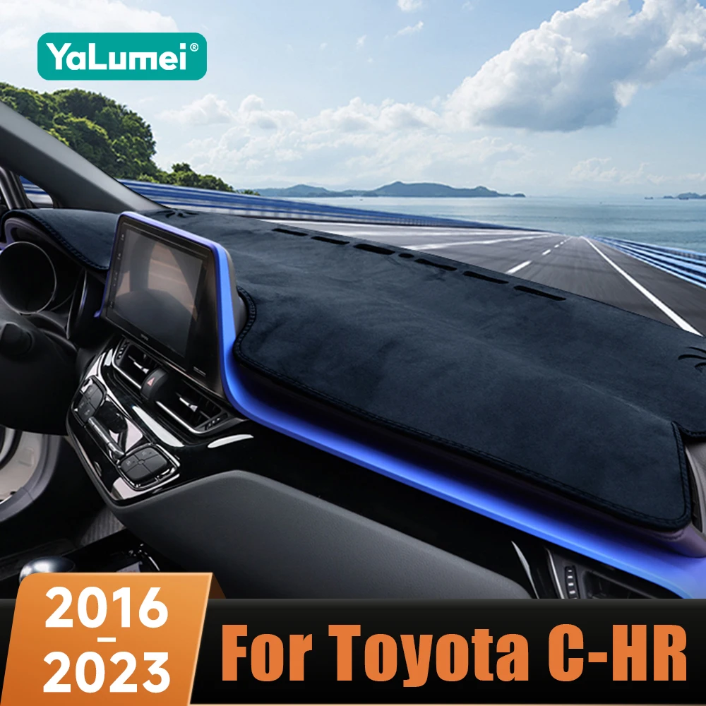 Accessori auto per Toyota C-HR CHR C HR 2016 2017 2018 2019 2020 2021 2022 2023 copertura cruscotto evitare tappetini leggeri tappetini